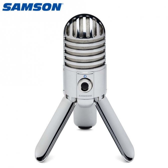 Оригинальный Samson Meteor USB Студийный конденсаторный микрофон с выходом для наушников для записи видео VOIP игр