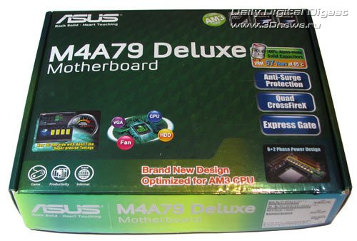 ASUS M4A79 Deluxe коробка