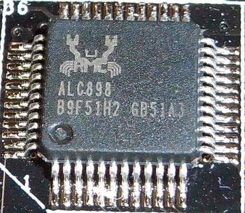 ASUS P8Z77 WS звуковой контроллер