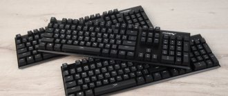 Cherry MX Blue, Brown и Red — чем отличаются переключатели механических клавиш