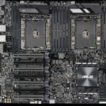 Двухпроцессорная материнская плата ASUS WS C621E SAGE на сокете Intel Socket P 3647.