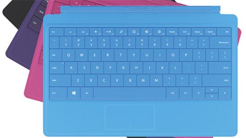 Клавиатура Type Cover 2 предлагается в нескольких цветах