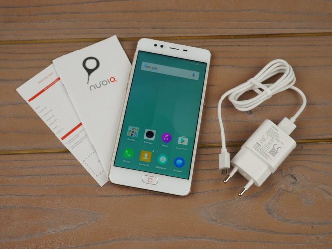 комплектация Nubia M2 Lite