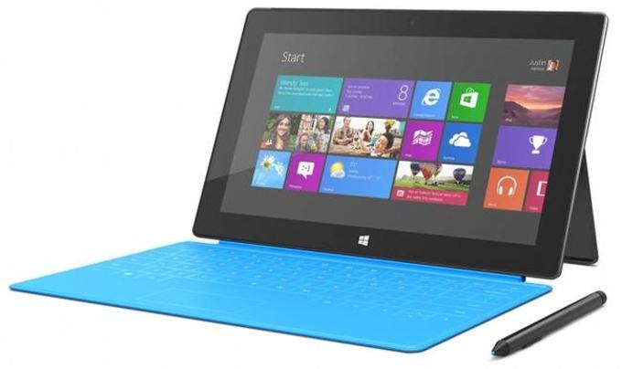 Microsoft Surface Pro 2 поддерживает работу с клавиатурой и стилусом