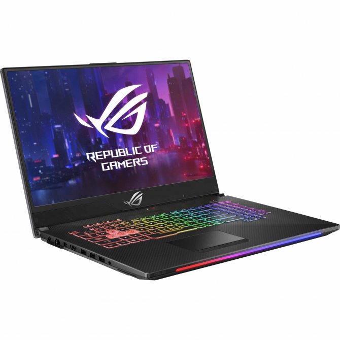 На фото ASUS ROG HERO II Edition GL504GM-BN337T