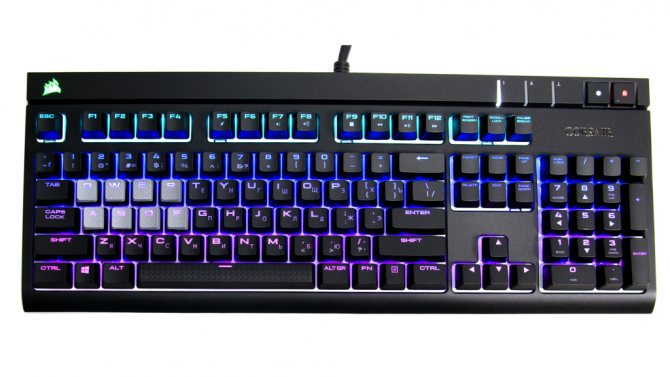 Преимущества и недостатки Corsair STRAFE RGB Cherry MX Silent