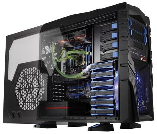 Thermaltake представила компьютерный корпус с интегрированной системой водяного охлаждения