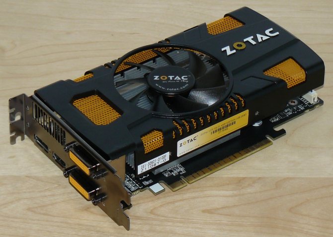 Видеокарта Zotac GTX 550 Ti - лидер тематического рынка